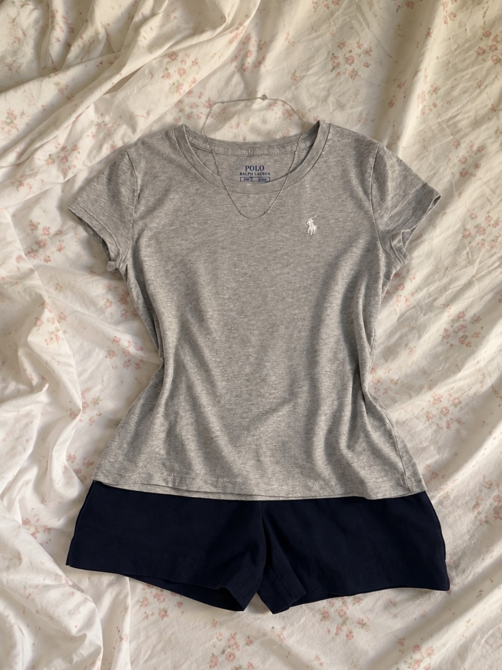 Polo by Ralph Lauren Gray Baby Tee